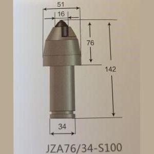 Road header Cone Pick