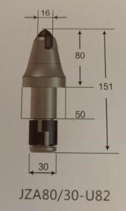 Shearer Cone Pick JZA80/38-U82