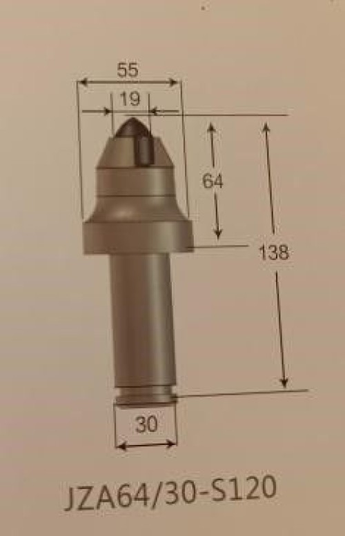 Road header Cone Pick JZA76/30-S120