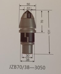 Construction Machinery Cone Pick  JZB70/38-3050