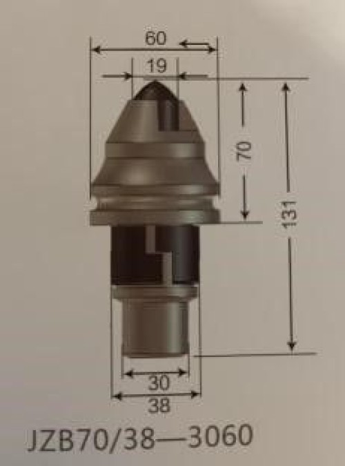Construction Machinery Cone Pick  JZB70/38-3060
