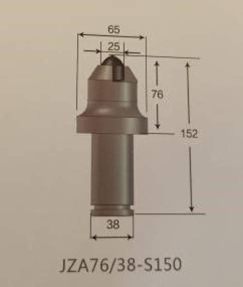Road header Cone Pick JZA76/38-S150