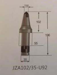 Shearer Cone Pick JZA102/35-U92