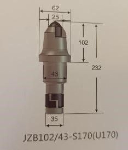 Road header Cone Pick JZB/43-S170(U170)
