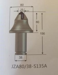 Road header Cone Pick JZA80/38-S135A