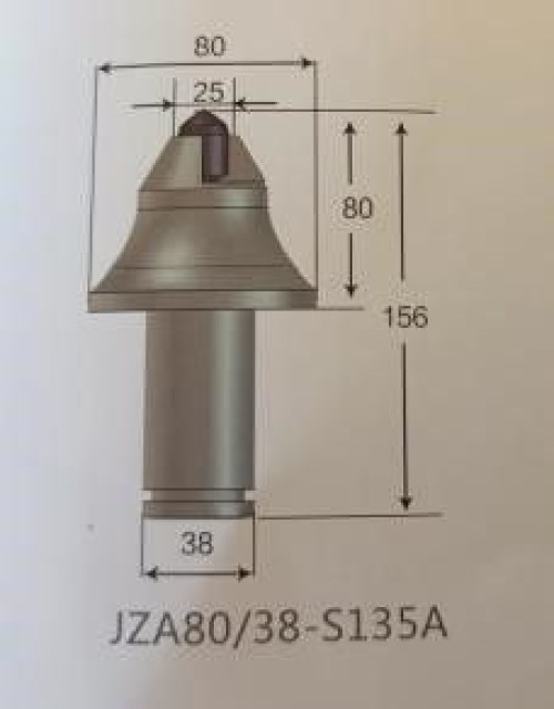 Road header Cone Pick JZA80/38-S135A